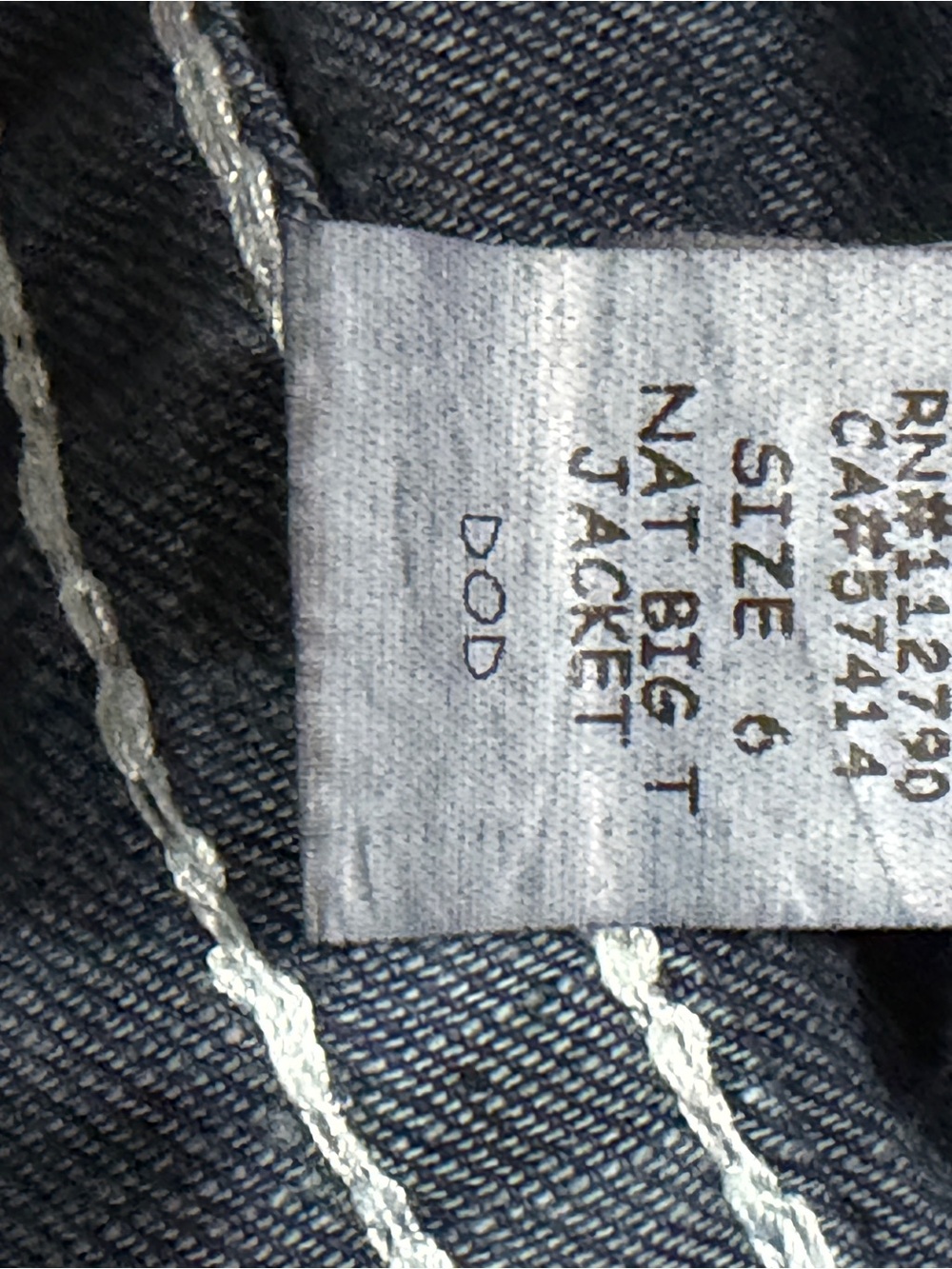 True Religion Kids Big T Denim Jacket Size 6 - Picture 11 of 12
